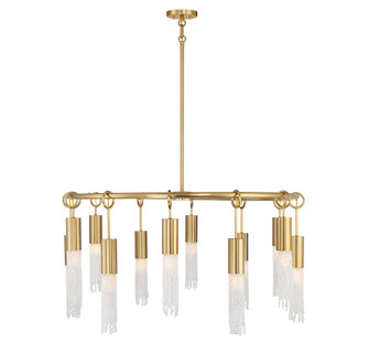 Chelsea 12-Light Chandelier in Warm Brass (128|1-1367-12-322)