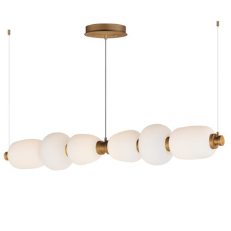 Soji-Linear Pendant (94|E25168-92BKGLD)