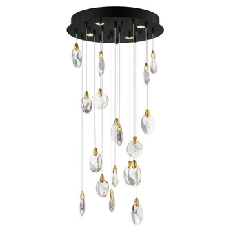Pebble-Multi-Light Pendant (94|E11079-122BKPG)