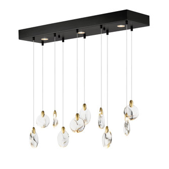 Pebble-Linear Pendant (94|E11076-122BKPG)