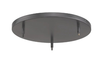 3 Light Ceiling Plate (276|CP1803-MB)