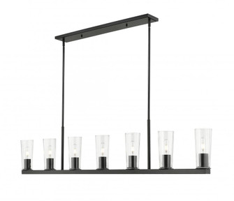 7 Light Linear Chandelier (276|826-7L-MB)