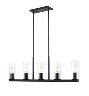 5 Light Linear Chandelier (276|826-5L-MB)