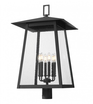 6 Light Outdoor Post Mount Fixture (276|5015PHXXLR-BK)