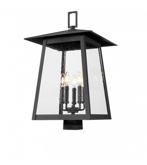 5 Light Outdoor Post Mount Fixture (276|5015PHXLS-BK)