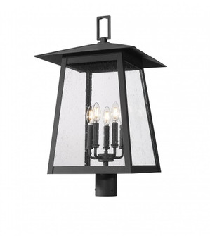 5 Light Outdoor Post Mount Fixture (276|5015PHXLR-BK)