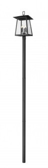 5 Light Outdoor Post Mounted Fixture (276|5015PHXLR-5009P120-B)