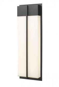 2 Light Outdoor Wall Light (276|5014B-BK-LED)