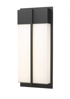 2 Light Outdoor Wall Light (276|5014M-BK-LED)