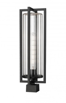 1 Light Outdoor Post Mount Fixture (276|5013PHBS-BK)