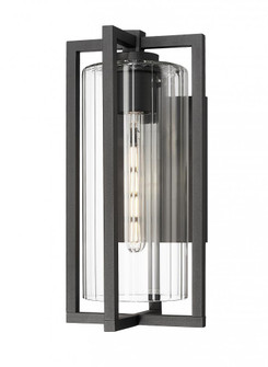 1 Light Outdoor Wall Light (276|5013M-BK)