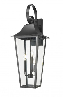 3 Light Outdoor Wall Light (276|5008XL-BK)