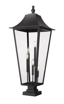 5 Light Outdoor Pier Mounted Fixture (276|5008PHXXLS-SQPM-BK)