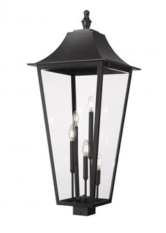 5 Light Outdoor Post Mount Fixture (276|5008PHXXLS-BK)