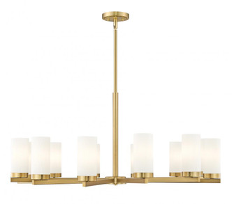 12 Light Chandelier (276|3044-12MGLD)