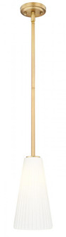 1 Light Pendant (276|3043P7-ROD-MGLD)