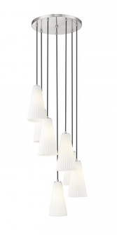 7 Light Chandelier (276|3043P7-7R-BN)