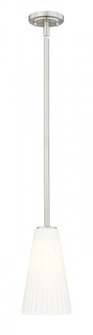 1 Light Pendant (276|3043P6-ROD-BN)