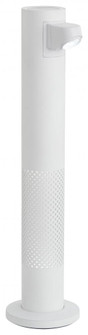 Rechargeable LED Task Lamp in White Finish with Flashlight, 5 Lighting Modes, Rotating Upper Light a (77|P1943-44B-L)