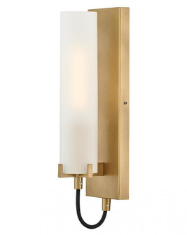 Medium Single Light Sconce (87|37850HB-WH)
