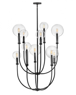 Medium Multi Tier Chandelier (87|30527BK)