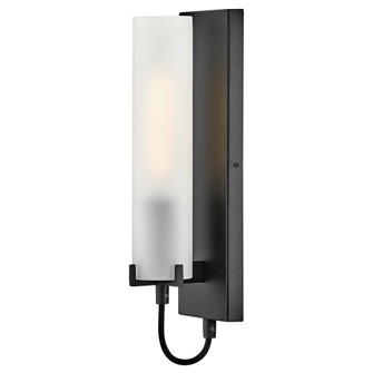 Medium Single Light Sconce (87|37850BK-WH)