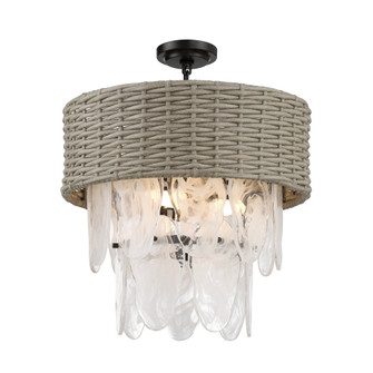 Breakers Isle - 6 Light Pendant / Semi Flush (10|5296-66A)