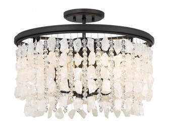 Shimmering Elegance - 4 Light Semi Flush (10|6703-66)