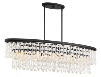 Shimmering Elegance - 5 Light Island Light (10|6707-66)
