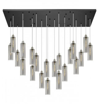Crown Point - 21 Light - 71 inch - Brushed Satin Nickel - Multi Pendant (3442|172BK-B-21P-SN-G434-12SM)