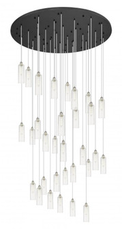 Crown Point - 31 Light - 60 inch - Polished Nickel - Multi Pendant (3442|160BK-B-31P-PN-G434-12SDY)