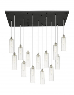 Crown Point - 13 Light - 54 inch - Brushed Satin Nickel - Multi Pendant (3442|154BK-B-13P-SN-G434-12SDY)