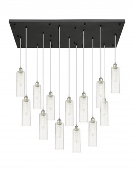 Crown Point - 13 Light - 54 inch - Polished Nickel - Multi Pendant (3442|154BK-B-13P-PN-G434-12SDY)