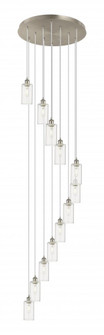Crown Point - 12 Light - 24 inch - Brushed Satin Nickel - Multi Pendant (3442|126B-12P-SN-G434-7CL)