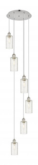Crown Point - 6 Light - 16 inch - Polished Nickel - Multi Pendant (3442|116B-6P-PN-G434-7SDY)