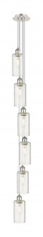 Crown Point - 6 Light - 7 inch - Polished Nickel - Multi Pendant (3442|106B-6P-PN-G434-7SDY)