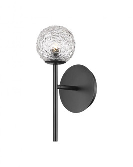 Barrington - 1 Light - 4 inch - Matte Black - Sconce (3442|320-1W-BK-G320-5CL-BK)