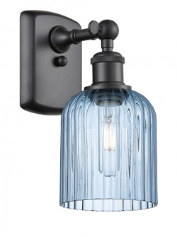 Bridal Veil - 1 Light - 5 inch - Matte Black - Sconce (3442|516-1W-BK-G559-5BL)