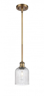 Bridal Veil - 1 Light - 5 inch - Brushed Brass - Mini Pendant (3442|516-1S-BB-G559-5SDY)