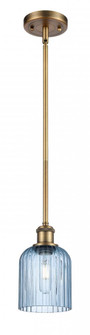 Bridal Veil - 1 Light - 5 inch - Brushed Brass - Mini Pendant (3442|516-1S-BB-G559-5BL)