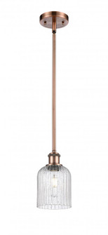 Bridal Veil - 1 Light - 5 inch - Antique Copper - Mini Pendant (3442|516-1S-AC-G559-5SDY)