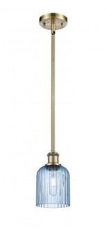 Bridal Veil - 1 Light - 5 inch - Antique Brass - Mini Pendant (3442|516-1S-AB-G559-5BL)