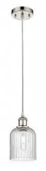 Bridal Veil - 1 Light - 5 inch - Polished Nickel - Cord hung - Mini Pendant (3442|516-1P-PN-G559-5SDY)
