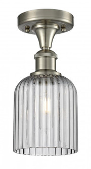 Bridal Veil - 1 Light - 5 inch - Brushed Satin Nickel - Semi-Flush Mount (3442|516-1C-SN-G559-5SM)
