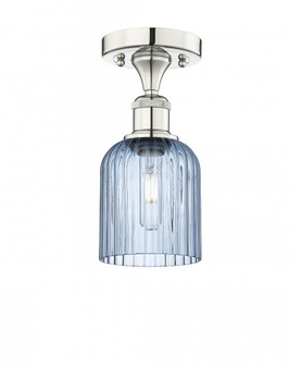Bridal Veil - 1 Light - 5 inch - Polished Nickel - Semi-Flush Mount (3442|616-1F-PN-G559-5BL)