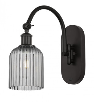 Bridal Veil - 1 Light - 5 inch - Oil Rubbed Bronze - Adjustable Swing Arm (3442|518-1W-OB-G559-5SM)