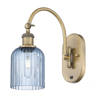 Bridal Veil - 1 Light - 5 inch - Brushed Brass - Adjustable Swing Arm (3442|518-1W-BB-G559-5BL)