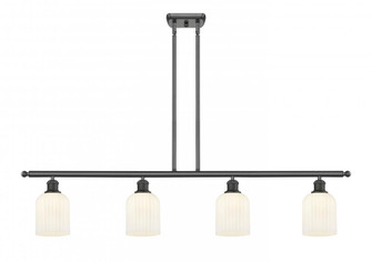 Bridal Veil - 4 Light - 48 inch - Oil Rubbed Bronze - Stem hung - Island Light (3442|516-4I-OB-G559-5GWH)