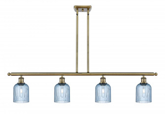 Bridal Veil - 4 Light - 48 inch - Antique Brass - Stem hung - Island Light (3442|516-4I-AB-G559-5BL)