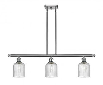 Bridal Veil - 3 Light - 36 inch - Brushed Satin Nickel - Stem hung - Island Light (3442|516-3I-SN-G559-5SDY)